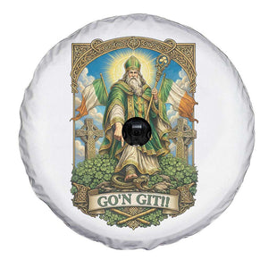 Funny Saint Patrick Go'n Git Snake Spare Tire Cover St Patricks Day TS12 Print Your Wear
