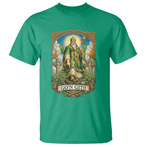 Funny Saint Patrick Go'n Git Snake T Shirt St Patricks Day TS12 Irish Green Print Your Wear