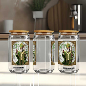 Saint Patrick Go'n Git Glass Can Funny St Patricks Day Snake Legend TS12 Print Your Wear