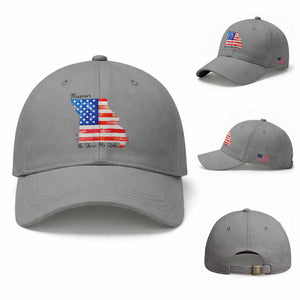 The Show Me State Est 1821 Baseball Cap Proud Missourian Gift TS12 Baseball Cap Universal Fit Sport Gray Print Your Wear