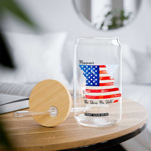 The Show Me State Est 1821 Glass Can Proud Missourian Gift TS12 Print Your Wear
