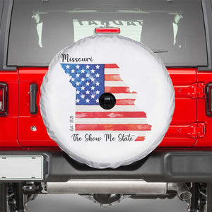 The Show Me State Est 1821 Spare Tire Cover Proud Missourian Gift TS12 White Print Your Wear