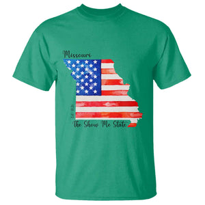 The Show Me State Est 1821 T Shirt Proud Missourian Gift TS12 Irish Green Print Your Wear