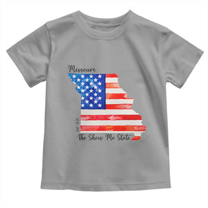 The Show Me State Est 1821 Toddler T Shirt Proud Missourian Gift TS12 Sport Gray Print Your Wear