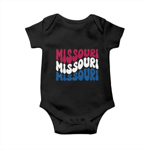 The Show Me State Pride Baby Onesie Gift For Missouri Lovers TS12 Black Print Your Wear