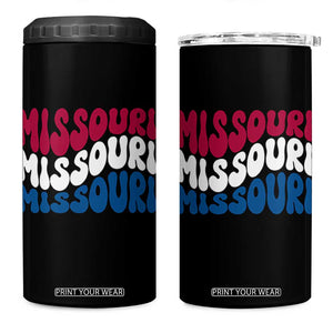 The Show Me State Pride 4 in 1 Can Cooler Tumbler Gift For Missouri Lovers TS12 One Size: 16 oz Black Print Your Wear