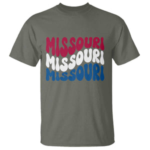 The Show Me State Pride T Shirt Gift For Missouri Lovers TS12 Military Green Print Your Wear