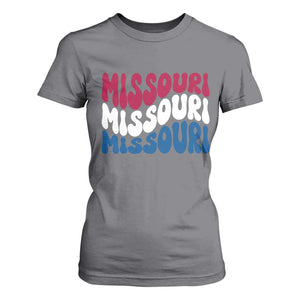 The Show Me State Pride T Shirt For Women Gift For Missouri Lovers TS12 Charcoal Print Your Wear