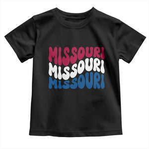 The Show Me State Pride Toddler T Shirt Gift For Missouri Lovers TS12 Black Print Your Wear