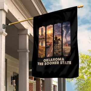 The Sooner State Pride Garden Flag Gift for Oklahomans TS12 Print Your Wear