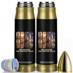The Sooner State Pride Bullet Tumbler Gift for Oklahomans TS12 Black Print Your Wear
