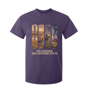 The Sooner State Pride T Shirt For Kid Gift for Oklahomans TS12 Purple Print Your Wear