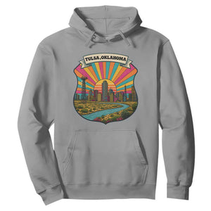 Route Highway 66 Tulsa Oklahoma Hoodie Mother Road Travel Gift
