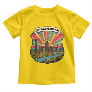 Route Highway 66 Tulsa Oklahoma Toddler T Shirt Mother Road Travel Gift TS12 Daisy Print Your Wear