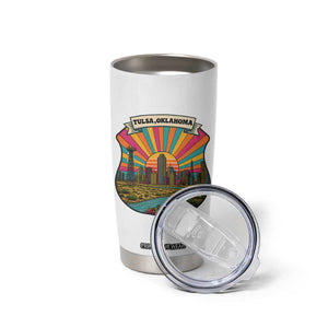 Route Highway 66 Tulsa Oklahoma Tumbler Cup Mother Road Travel Gift TS12 Print Your Wear