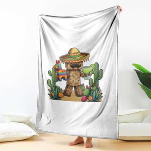 Cinco De Mayo Mexican Gamer Throw Blanket Video Game Fiesta Gift TS12 Print Your Wear