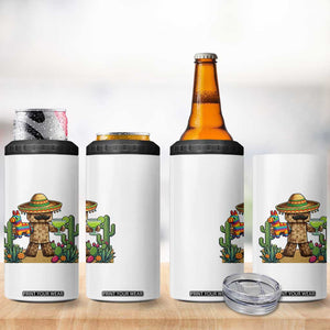 Cinco De Mayo Mexican Gamer 4 in 1 Can Cooler Tumbler Video Game Fiesta Gift TS12 Print Your Wear