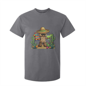 Cinco De Mayo Mexican Gamer T Shirt For Kid Video Game Fiesta Gift TS12 Charcoal Print Your Wear