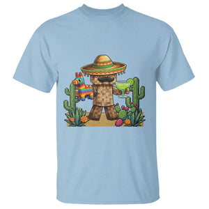 Cinco De Mayo Mexican Gamer T Shirt Video Game Fiesta Gift TS12 Light Blue Print Your Wear