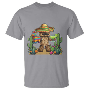 Cinco De Mayo Mexican Gamer T Shirt Video Game Fiesta Gift TS12 Sport Gray Print Your Wear