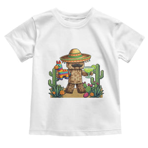 Cinco De Mayo Mexican Gamer Toddler T Shirt Video Game Fiesta Gift TS12 White Print Your Wear