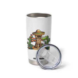 Cinco De Mayo Mexican Gamer Tumbler Cup Video Game Fiesta Gift TS12 Print Your Wear