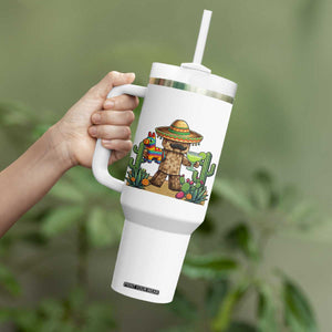 Cinco De Mayo Mexican Gamer Tumbler With Handle Video Game Fiesta Gift TS12 Print Your Wear