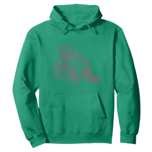 Funny Raccoon Adult Humor Gag Gift Hoodie Pound My Cake Daddy TS12 Irish Green Print Your Wear