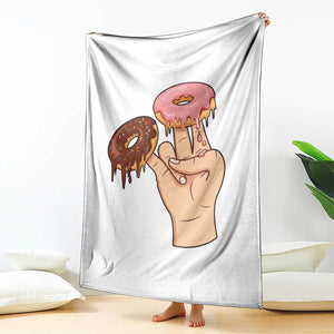 2 In The Pink 1 In The Stink Throw Blanket Funny Donut Adult Humor TS12 Print Your Wear