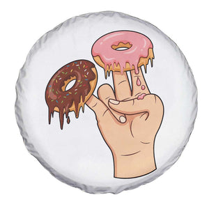 2 In The Pink 1 In The Stink Spare Tire Cover Funny Donut Adult Humor TS12 Print Your Wear