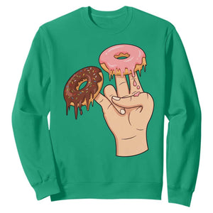 2 In The Pink 1 In The Stink Sweatshirt Funny Donut Adult Humor TS12 Irish Green Print Your Wear