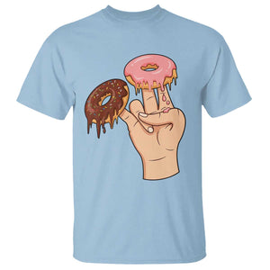 2 In The Pink 1 In The Stink T Shirt Funny Donut Adult Humor TS12 Light Blue Print Your Wear