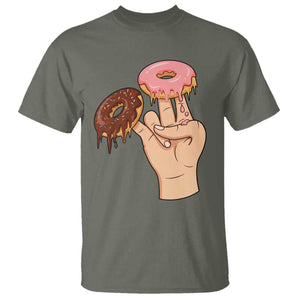 2 In The Pink 1 In The Stink T Shirt Funny Donut Adult Humor TS12 Military Green Print Your Wear