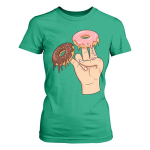 2 In The Pink 1 In The Stink T Shirt For Women Funny Donut Adult Humor TS12 Irish Green Print Your Wear