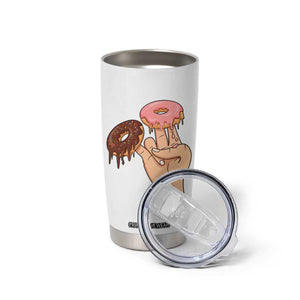 2 In The Pink 1 In The Stink Tumbler Cup Funny Donut Adult Humor TS12 Print Your Wear