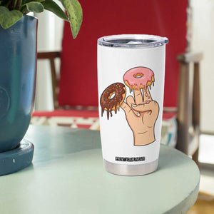 2 In The Pink 1 In The Stink Tumbler Cup Funny Donut Adult Humor TS12 Print Your Wear