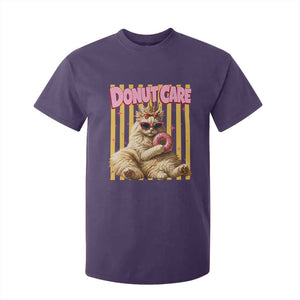 Funny Princess Cat Eating Donut T Shirt For Kid Sci-Fi Book Lover Gift