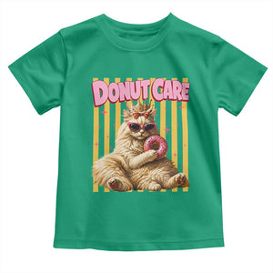 Funny Princess Cat Eating Donut Toddler T Shirt Sci-Fi Book Lover Gift