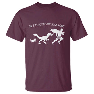 Funny Princess Cat Sci Fi Gift T Shirt Off To Commit Anarchy