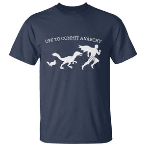 Funny Princess Cat Sci Fi Gift T Shirt Off To Commit Anarchy