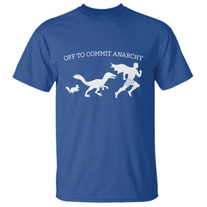 Funny Princess Cat Sci Fi Gift T Shirt Off To Commit Anarchy