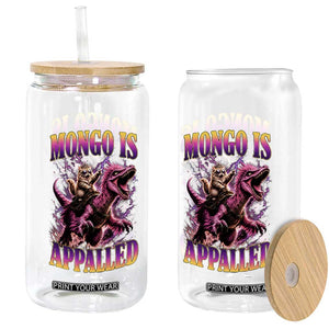 Fantasy Book Reader Geeky Cat Lover Glass Can Mongo Is Appalled