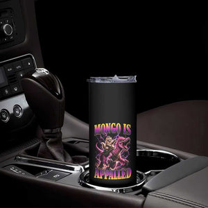 Fantasy Book Reader Geeky Cat Lover Skinny Tumbler Mongo Is Appalled