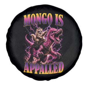 Fantasy Book Reader Geeky Cat Lover Spare Tire Cover Mongo Is Appalled