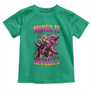Fantasy Book Reader Geeky Cat Lover Toddler T Shirt Mongo Is Appalled