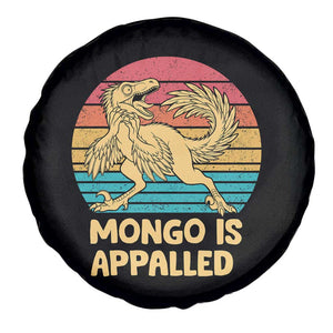 Mongo Is Appalled Spare Tire Cover Funny Dinosaur Gamer Book Lover Retro Gift