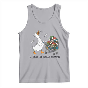 Funny Goose Book Lover Tank Top I Have No Shelf Control