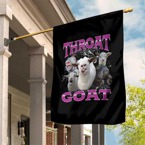 Funny Dirty Humor Garden Flag Throat Goat TS12 Print Your Wear