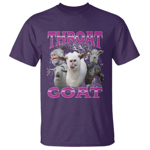 Funny Dirty Humor T Shirt Throat Goat TS12 Purple Print Your Wear