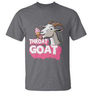 Throat Goat T Shirt Sarcastic Adult Humor TS12 Charcoal Print Your Wear